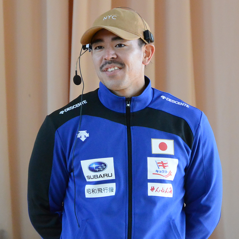 体幹トレーニング教室で指導